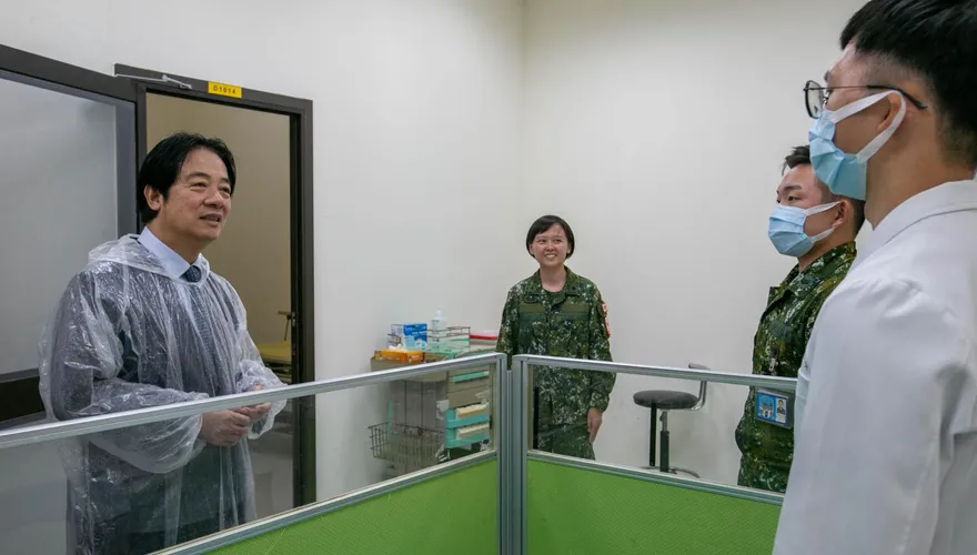 823追思　賴總統赴金門喊：支持國防預算反共保台