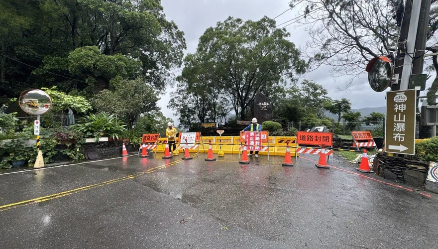 雨勢太猛了！台24線德文至神山路段預警性封閉