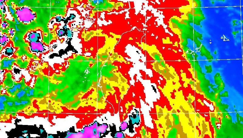 TD24續灌全台！豪大雨轟炸18縣市　「5地」下到發紫
