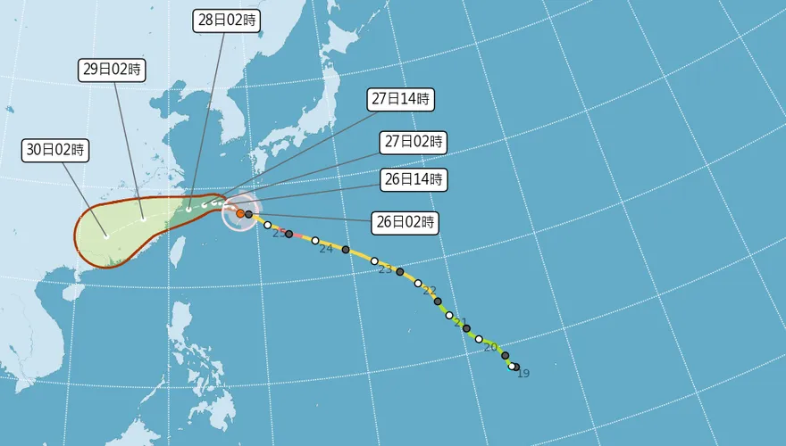 沙德爾過門不入！　最新路徑曝...吳德榮：北部海面仍需警戒