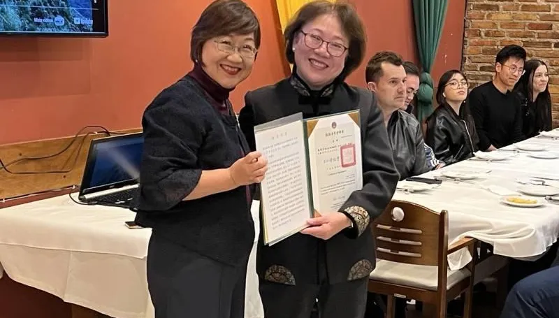 獨家/徐佳青巴西行　開銷被爆僑領買單！僑委會駁斥：全由公務支出