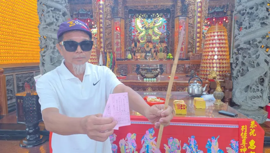 趙建銘喊被逼離婚！民俗專家代求籤　媽祖示「和諧月半成」