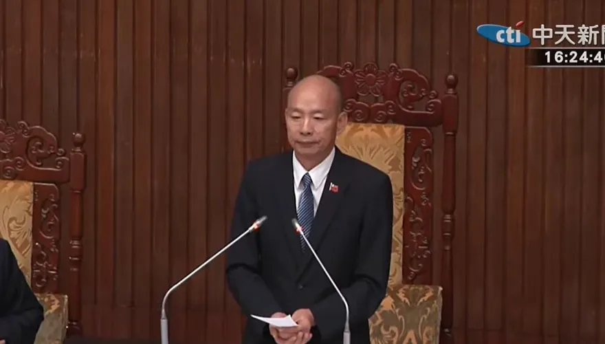 不忍了！最長會期結束　韓國瑜痛批行政院「架空國會、破壞憲政」