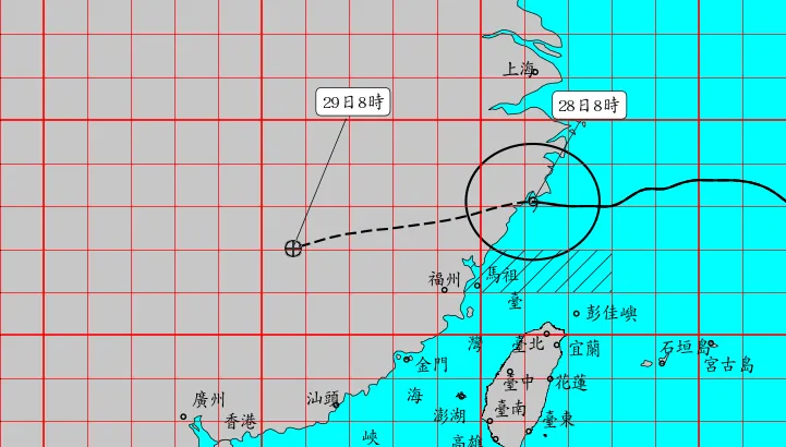 海警解除倒數！沙德爾掠過馬祖暴風圈縮小　中南部防豪雨