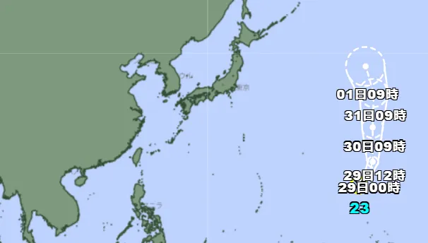 3颱共存！「班朗颱風」生成了　最新預測路徑出爐