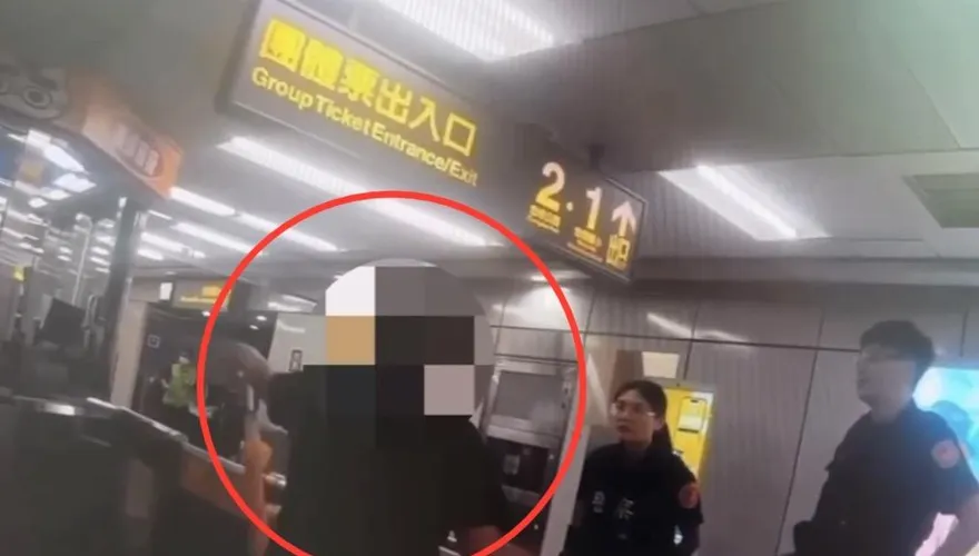 影/北捷忠孝新生站乘客遺失物品　抓狂怒嗆站長遭拒載
