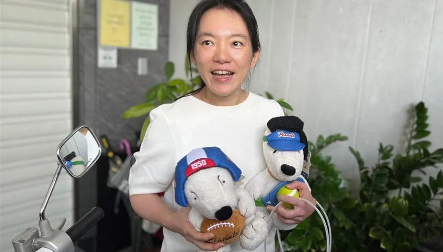 台南人超猛！陳幸妤超大粉色看板驚現街頭！網笑噴：時代廣場還會遠嗎