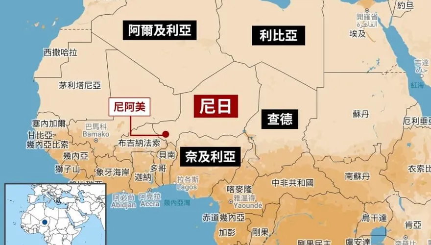 尼日首都清晨陷戰火！叛變士兵突襲機場　直逼總統府