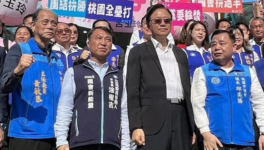 劍指黃世杰本命區！張善政明委涂權吉代辦登記