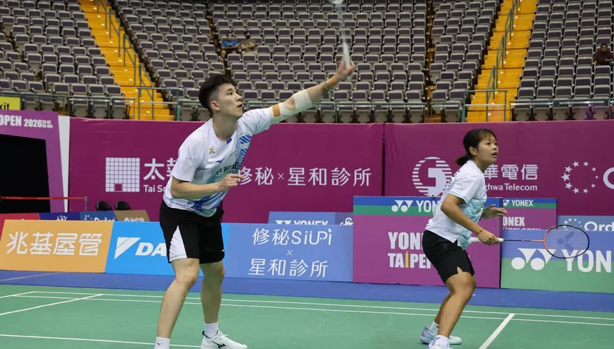 亞運前最後以賽代訓機會　葉宏蔚、詹又蓁闖關晉級16強
