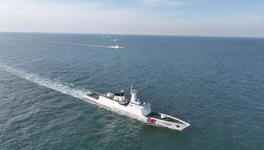 升高對台施壓！陸海警赴台東外海巡查　科研船「22天海測」