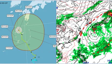 3縣市大雨特報！今明仍有強對流　科羅旺還在打轉最新預測路徑曝