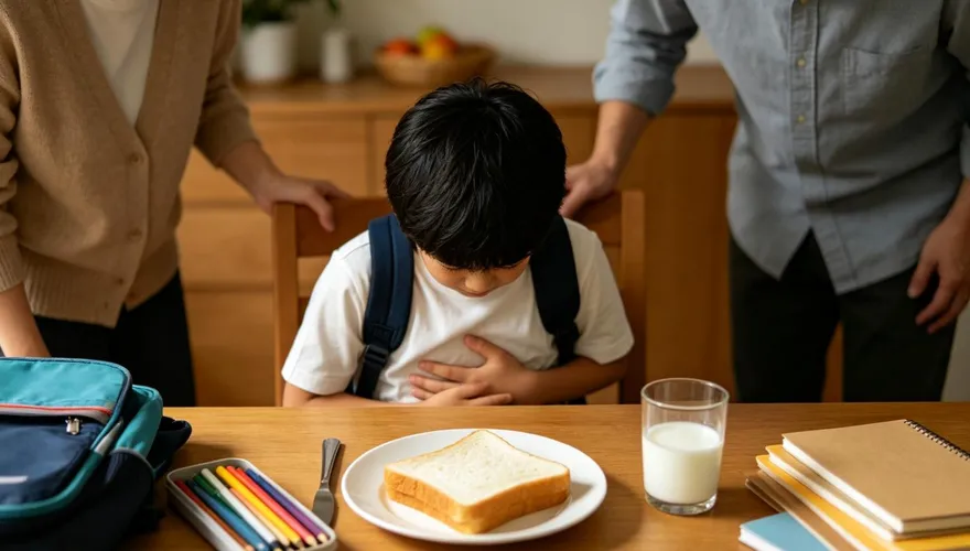 一開學就喊肚子痛、鬧脾氣？心理師：孩子可能是焦慮了