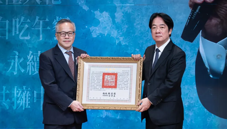 和平是唯一道路！賴總統頒褒揚令悼高希均　宣示推動和平幸福主張