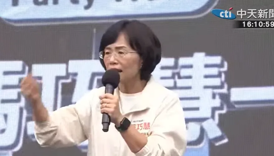 競總成立支持者大雨中相挺　蘇巧慧：從沒人看好拚到開始領先！