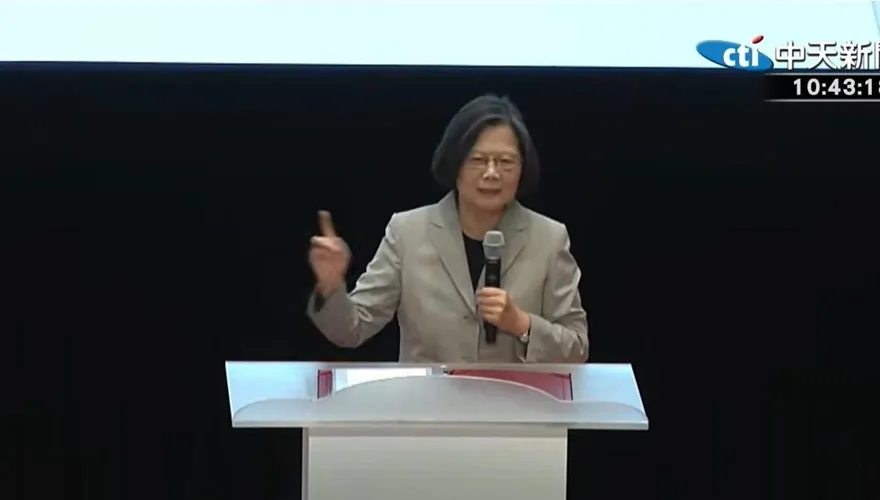 蔡英文妙喻！陳其邁是「亡命之徒」　賴瑞隆成「賣命之徒」