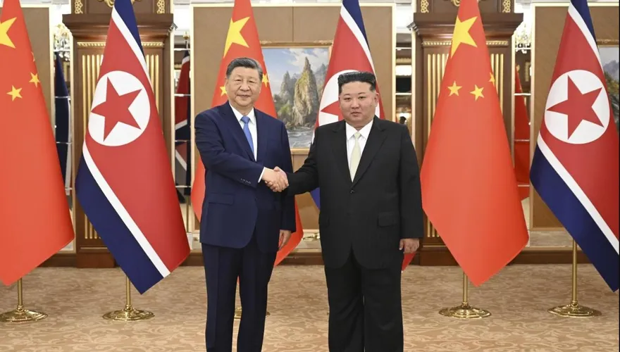 北韓國慶78週年！習近平賀電挺金正恩：深化兩國戰略引領