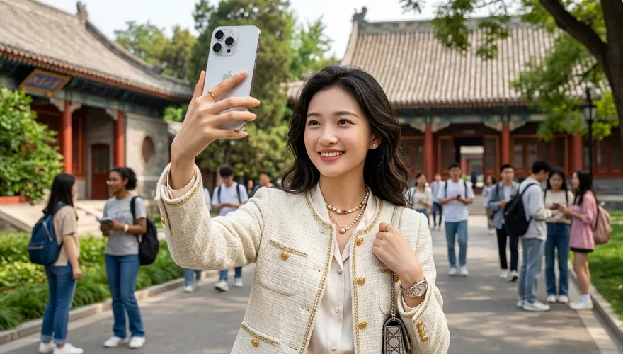 買iPhone打扮入時！陸女大生貧困資助被停　她嗆：到畢業是約定