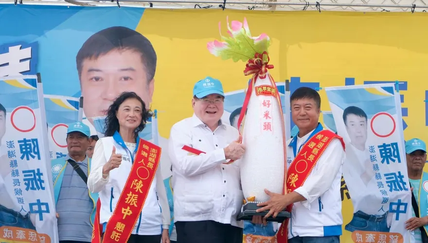 澎湖選戰升溫！李乾龍為陳振中站台、吳淑瑾獲陳其邁力挺