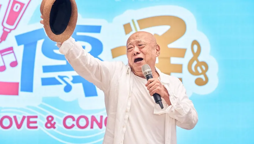 85歲林松義坐輪椅露面！凌峰憶60年交情　淚崩喊：你對我有恩