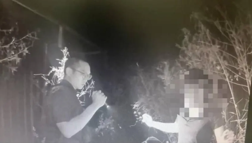 影/車手躲草叢拒捕！嘉義警喊「有蛇」逼出2嫌
