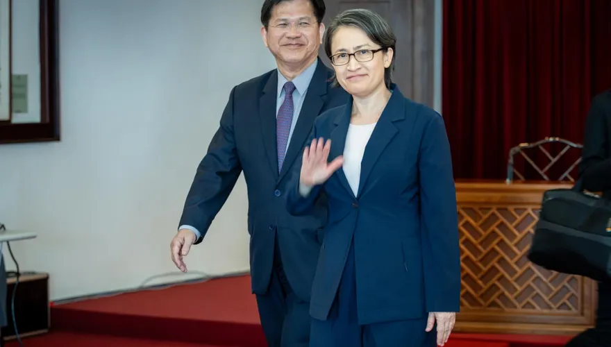 蕭美琴訪義回國　賴清德：持續爭取交流讓世界看見台灣