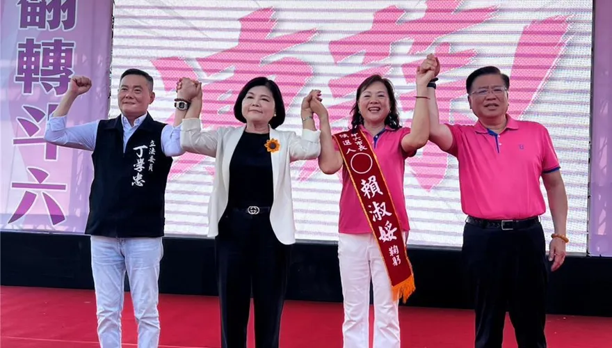 為「脫黨參選人」站台惹議　張麗善：求縣長選票極大化都祝福