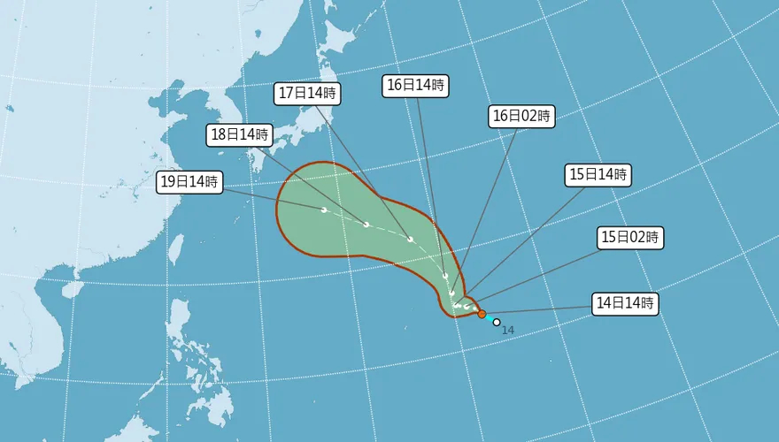 會不會撲台？秋颱「杜鵑」最快明天生成　專家曝北轉關鍵