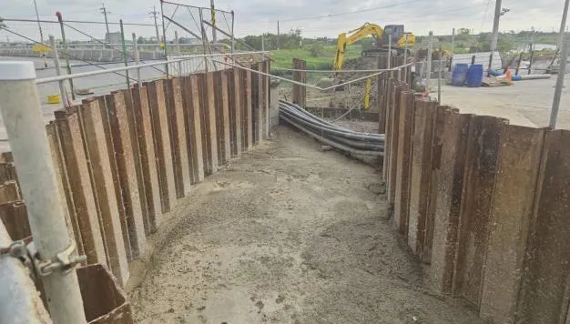 台南下營抽水站挖出古墓遺址　市府採分區搶救確保防洪