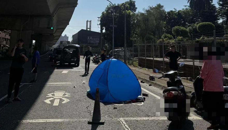 高雄女子監獄前重大車禍！76歲嬤遭撞飛身亡