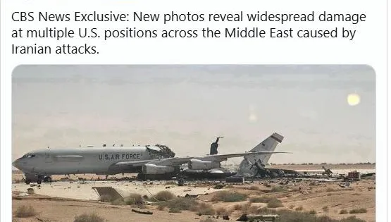 美軍基地被炸成廢墟！E-3預警機斷兩截　帥化民揭背後秘辛