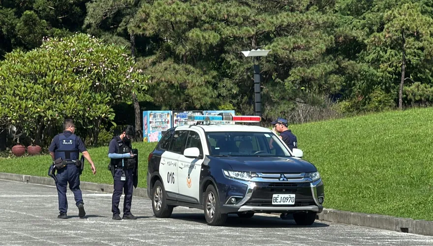 影/網PO中正紀念堂「無差別攻擊」　下午2點警力、保全加強維安