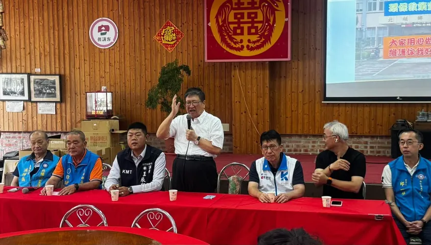 再次高喊讓徐欣瑩接棒　楊文科：選縣長不是選最會表演的人