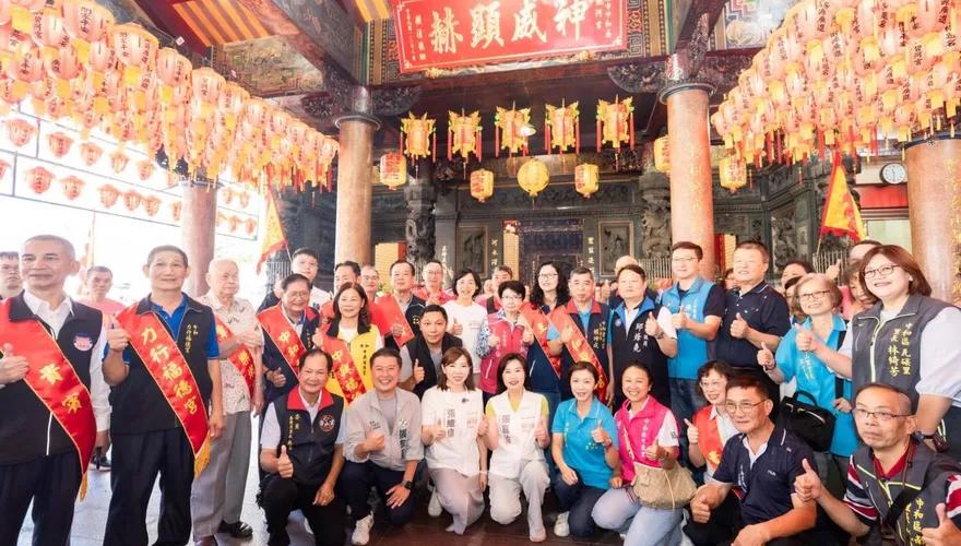 密集跑宮廟！蘇巧慧：新北隊準備迎接新時代