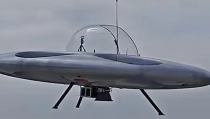 影/科幻飛碟成真！義烏開賣「載人UFO」　380萬即可入手