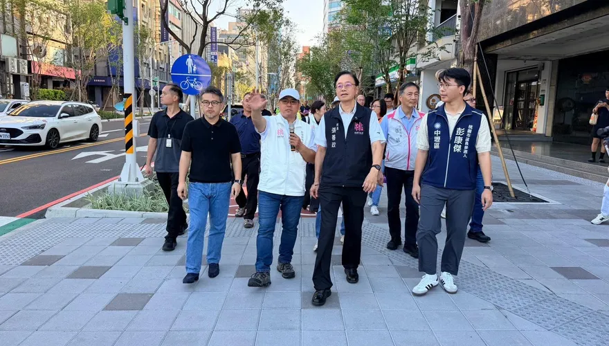 視察中壢舊城區再生計畫　張善政：打造人本環境、重現老城區魅力