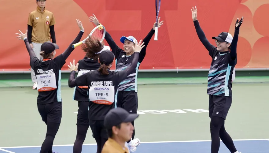 亞運/軟網女團險勝韓國　中華隊連兩屆前進金牌戰