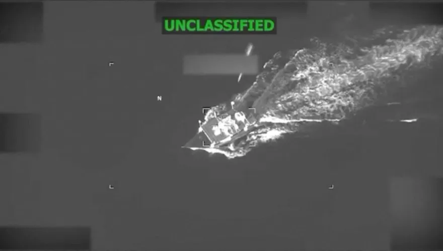 美軍加勒比海空襲疑似運毒船　4人遭擊斃