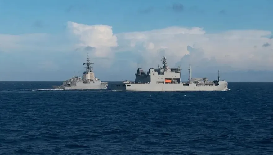 一年內第3度！紐西蘭軍艦9/18過航台海　解放軍：全程跟監警戒