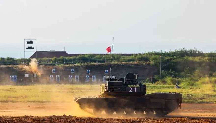 M1A2T戰車實彈射擊！坑子口震撼開火