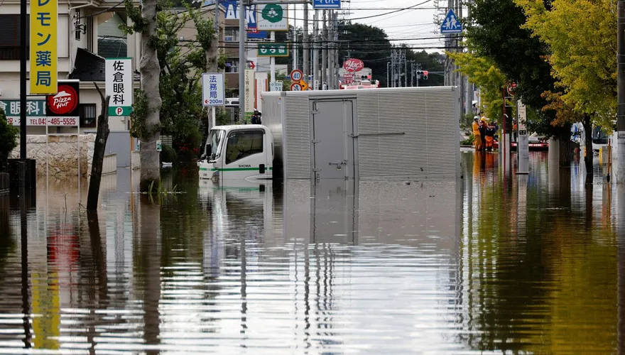杜鵑颱風重創日本　暴雨引發洪水土石流至少4死、6人失聯