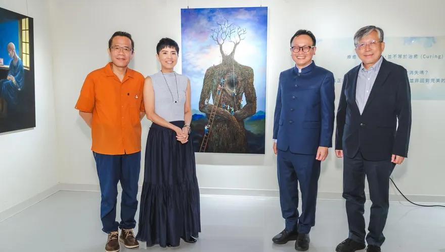 藝術作為生命修復力量　林玲汶Maggie《我從深處歸來》北市藝文處展出