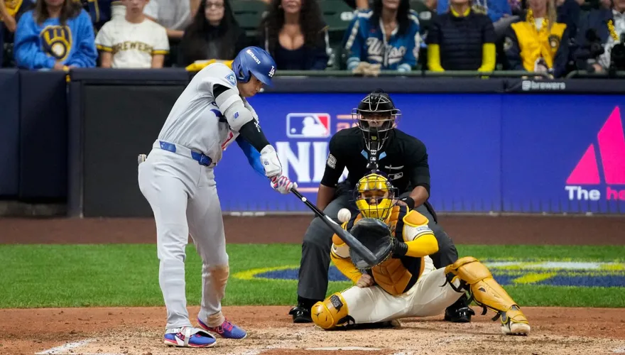 MLB/大谷翔平敲安了！道奇9局反撲無力　國聯冠軍賽吞首敗