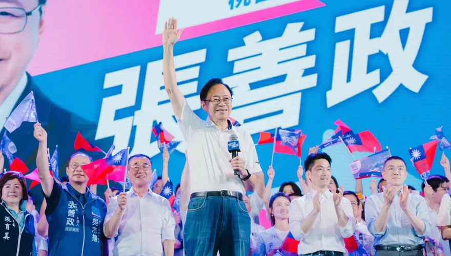 3萬人擠爆　最強菜農讚張善政「善流」令人刮目相看