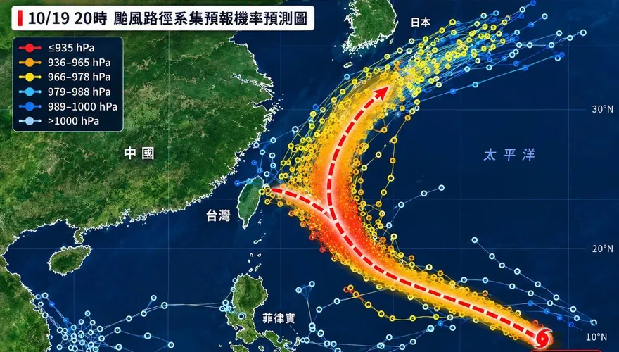 強颱薔琵「擦邊球或直球對決」？　林得恩：10/22成關鍵