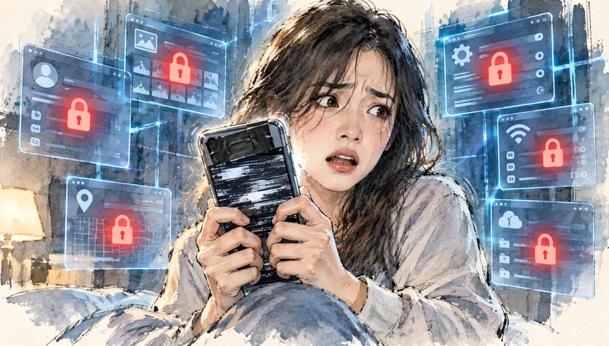 嚇傻！點不明連結iPhone鎖死、驚悚男聲　陌生裝置恐同步ID