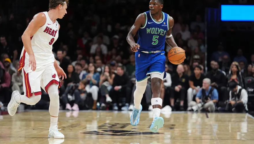 NBA/愛德華茲轟全場最高45分　灰狼131：106大勝熱火