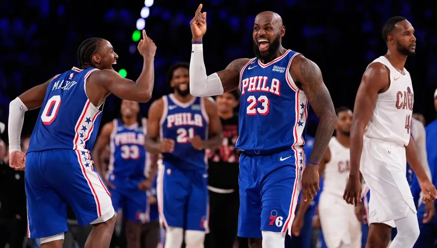 NBA/隊史第一絕地反擊！七六人落後29分奇蹟逆轉