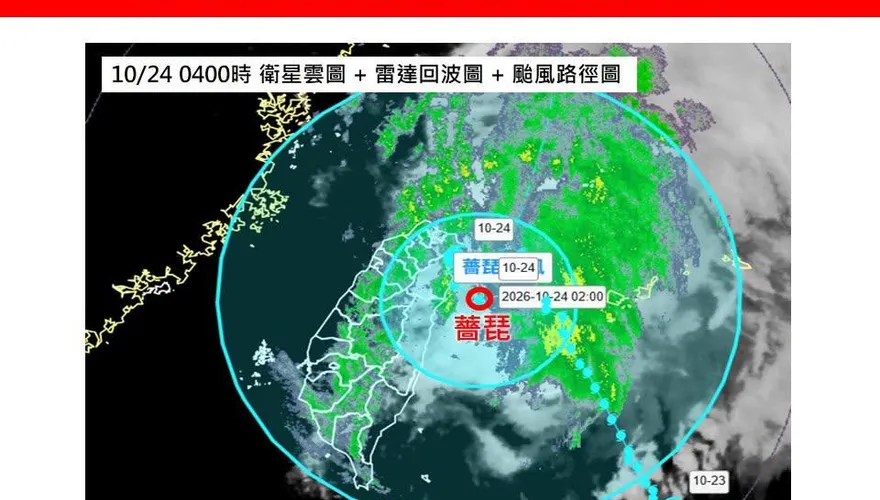 薔琵突減速「時速9公里」　林得恩分析3點：地形氣流干擾