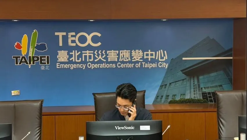 蔣萬安颱風夜留宿應變中心！幕僚吐留守心聲  羅智強感動發聲了